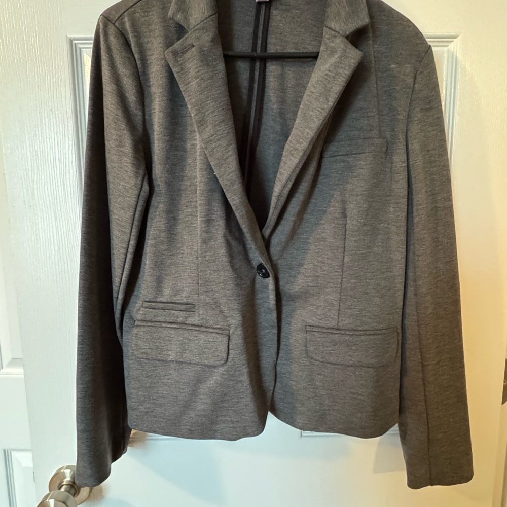Gray Women's Blazer Merona